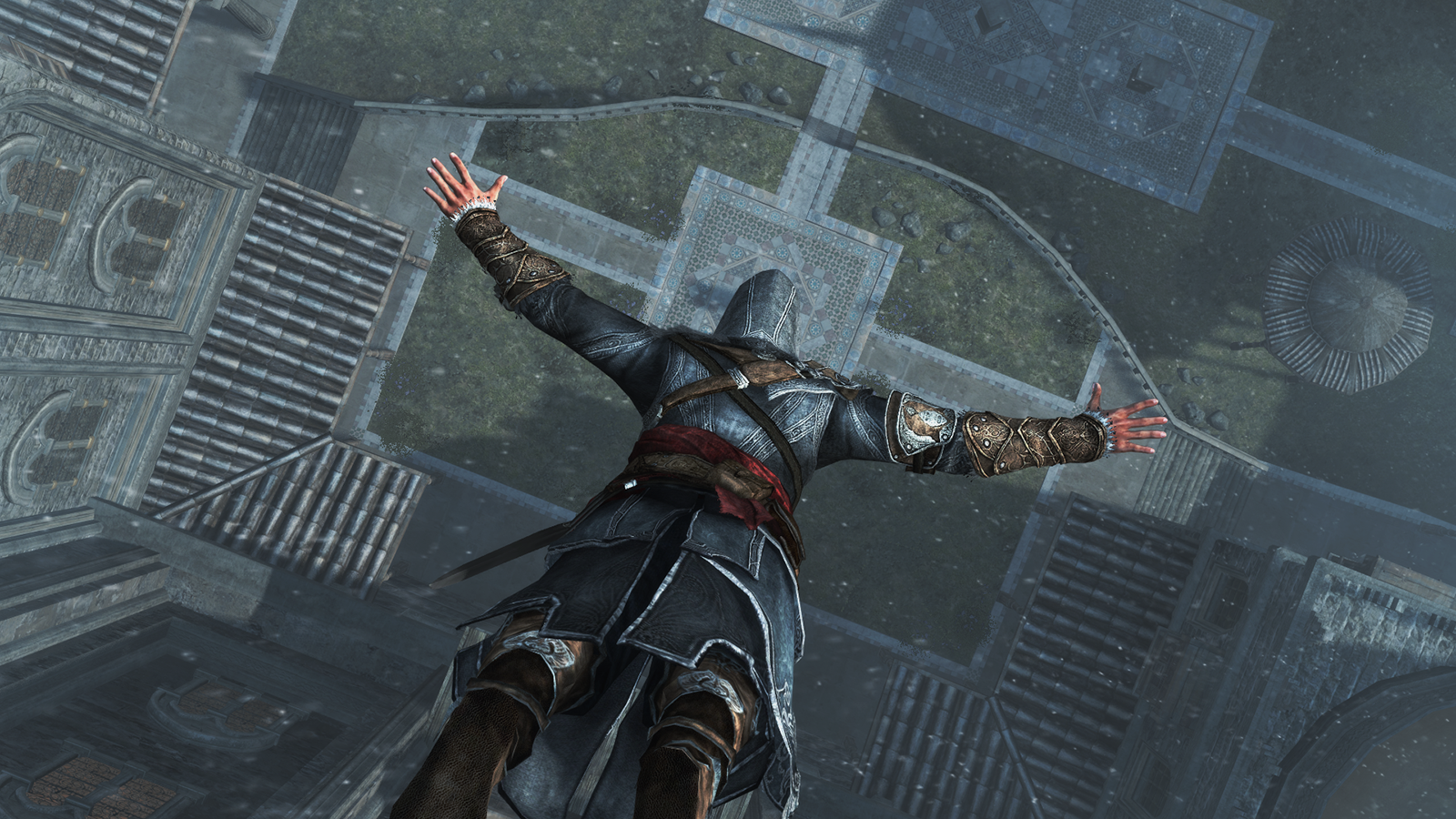 video game Assassin's Creed: Revelations assassin leap of faith rooftop Image