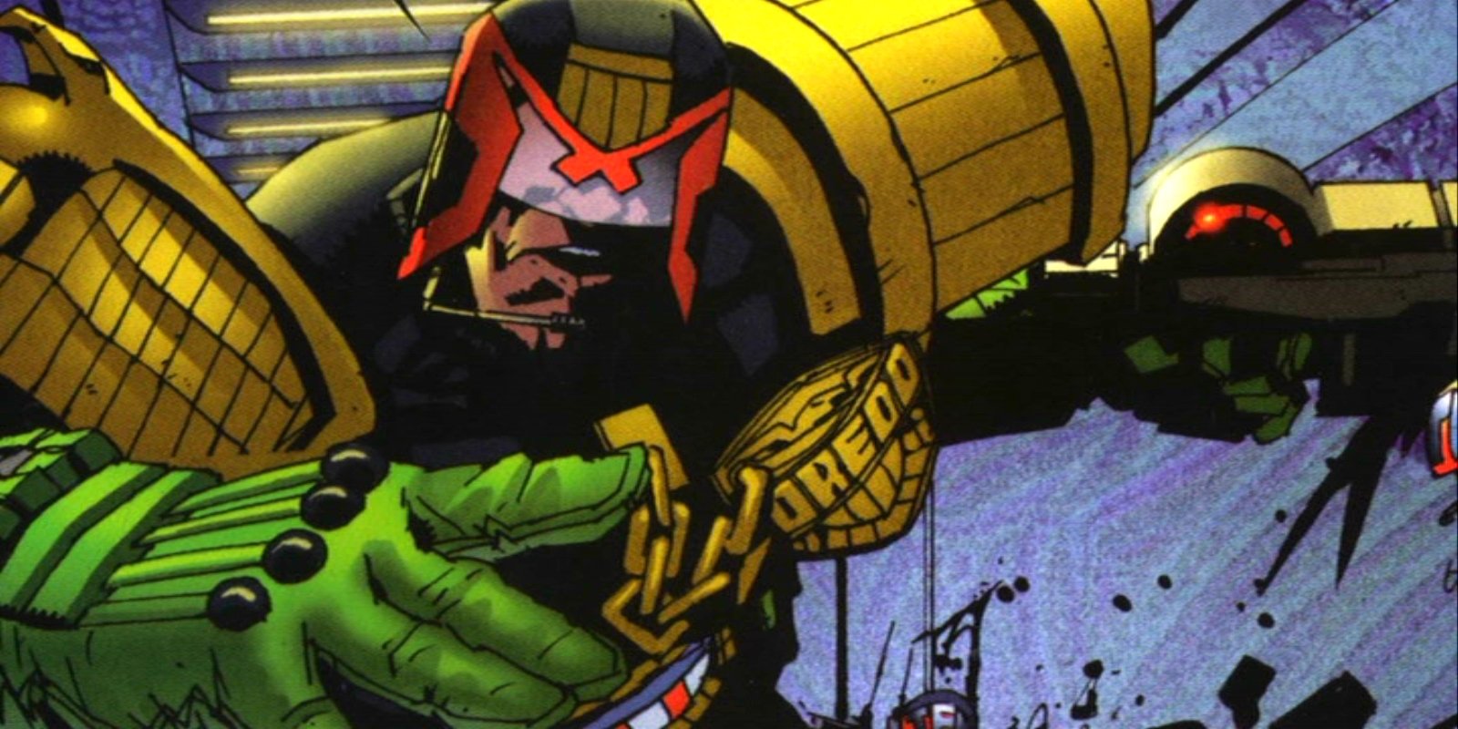 Download Dredd Comic Judge Dredd Image