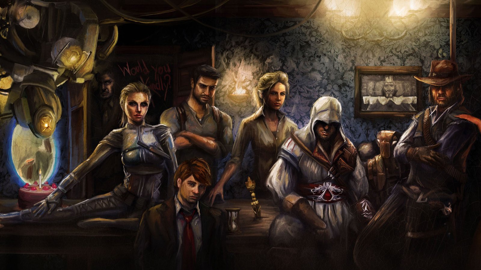 Download Video Game Collage Image
