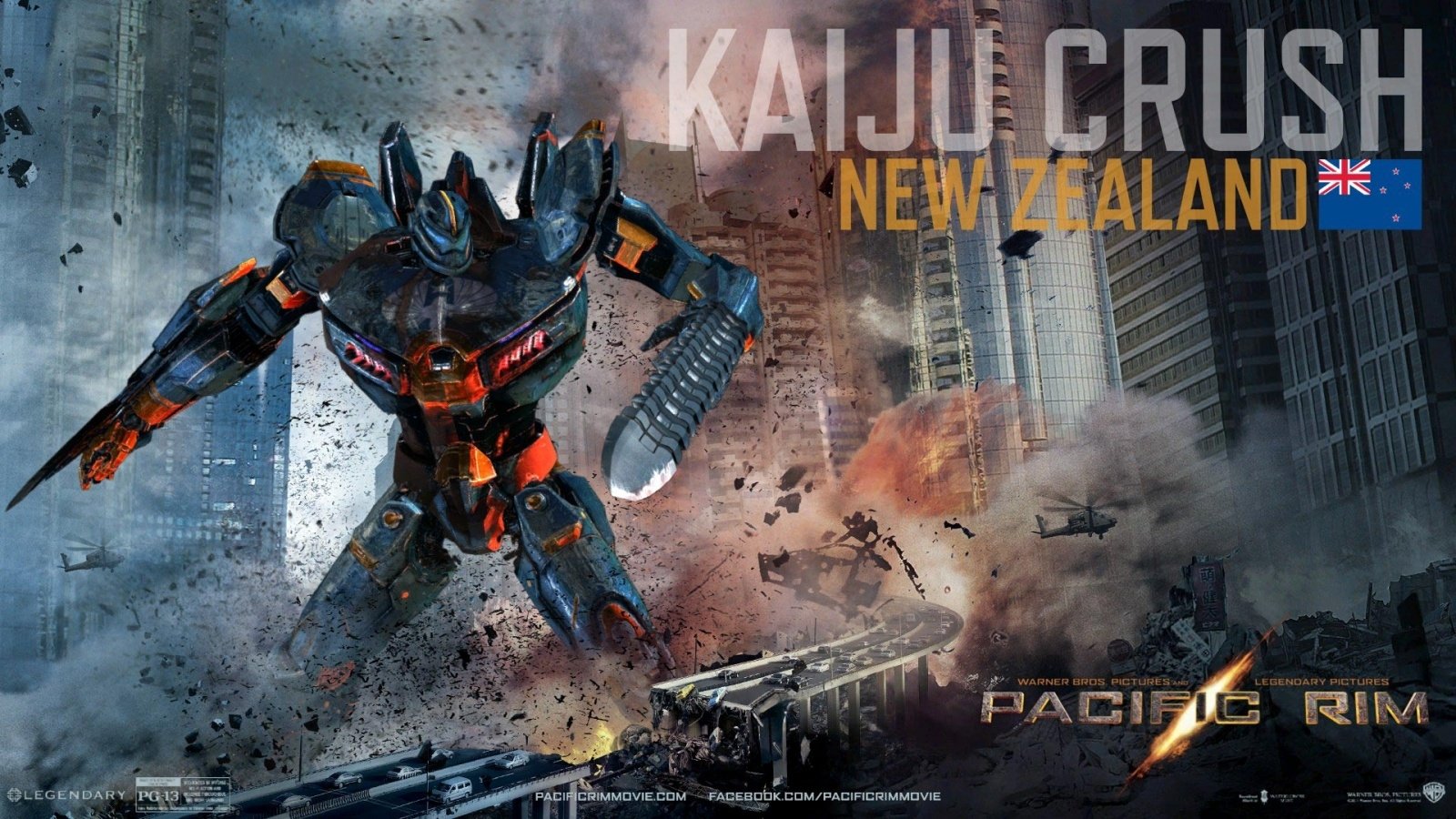 Pacific Rim: Kaiju Crush — New Zealand