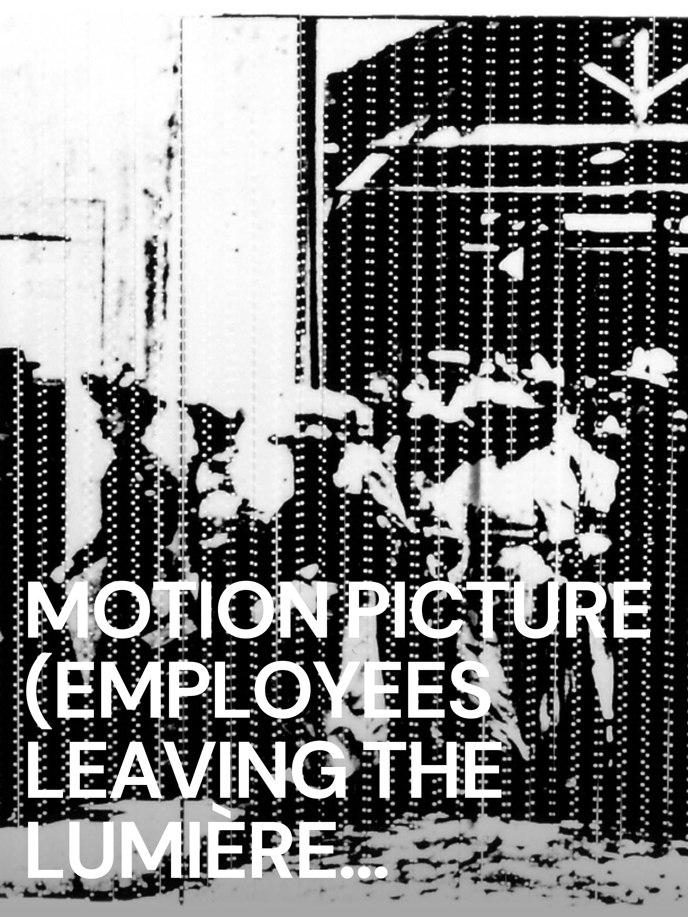Employees Leaving The Lumière Factory Picture