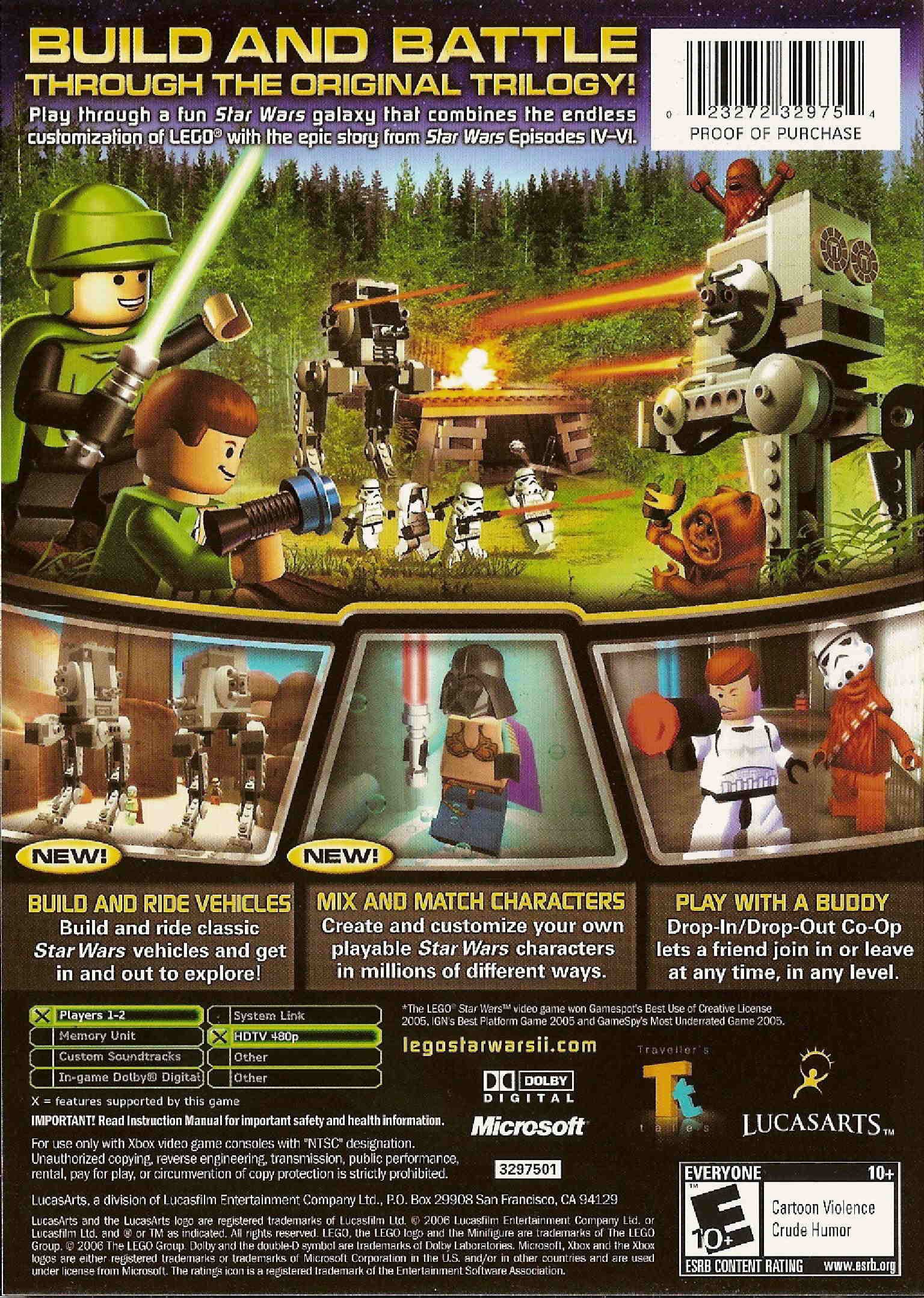 video game LEGO Star Wars II: The Original Trilogy Image