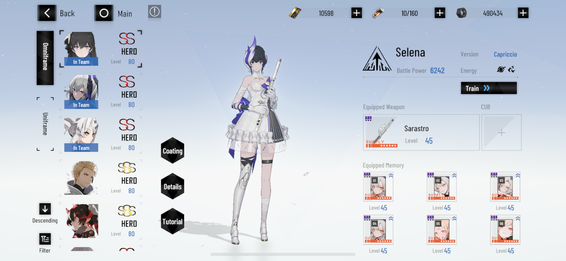 Selena (Punishing Gray Raven) video game Punishing: Gray Raven Image