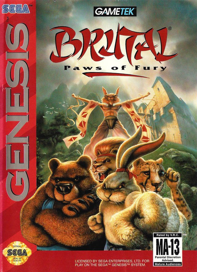 video game Brutal Paws of Fury Image
