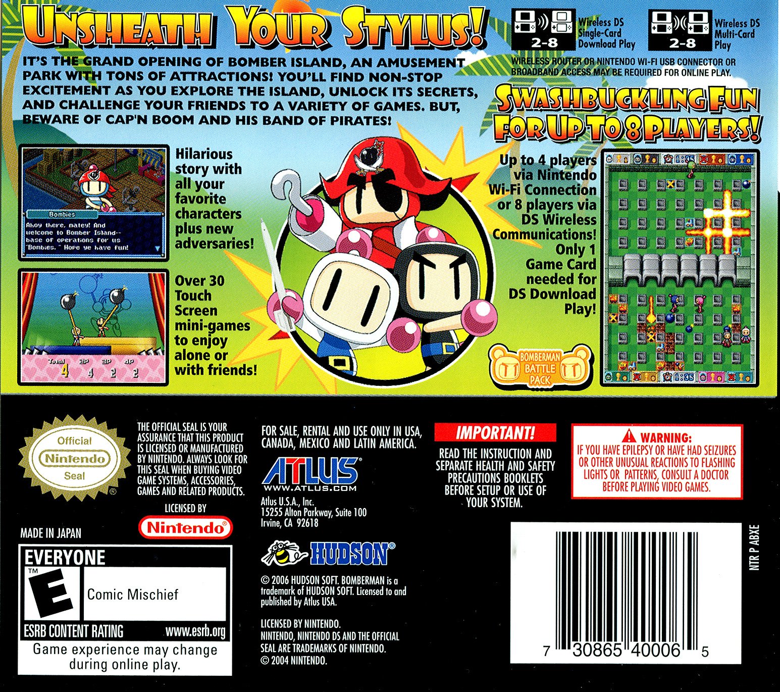 video game Bomberman Land Touch! Image