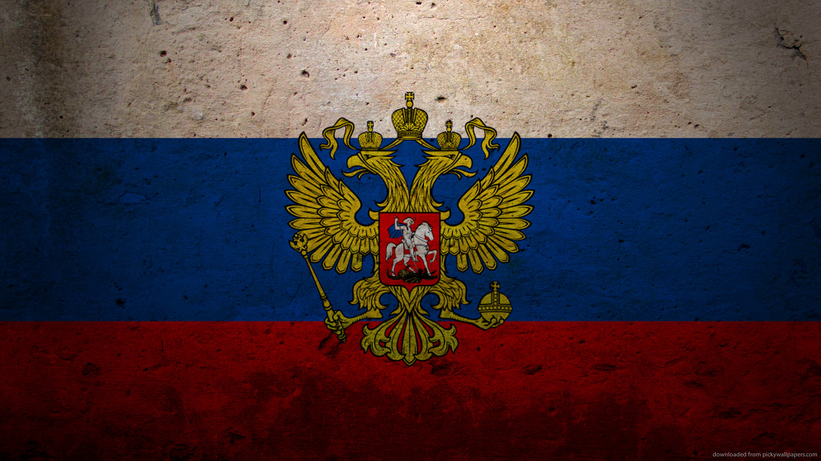 russia flag perspective anim