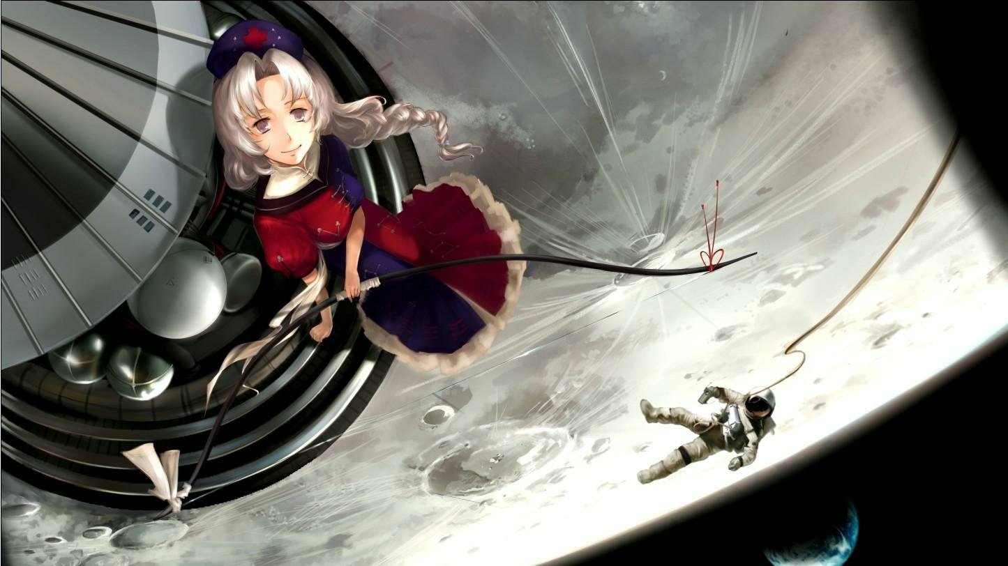 Eirin Yagokoro Anime Touhou Image