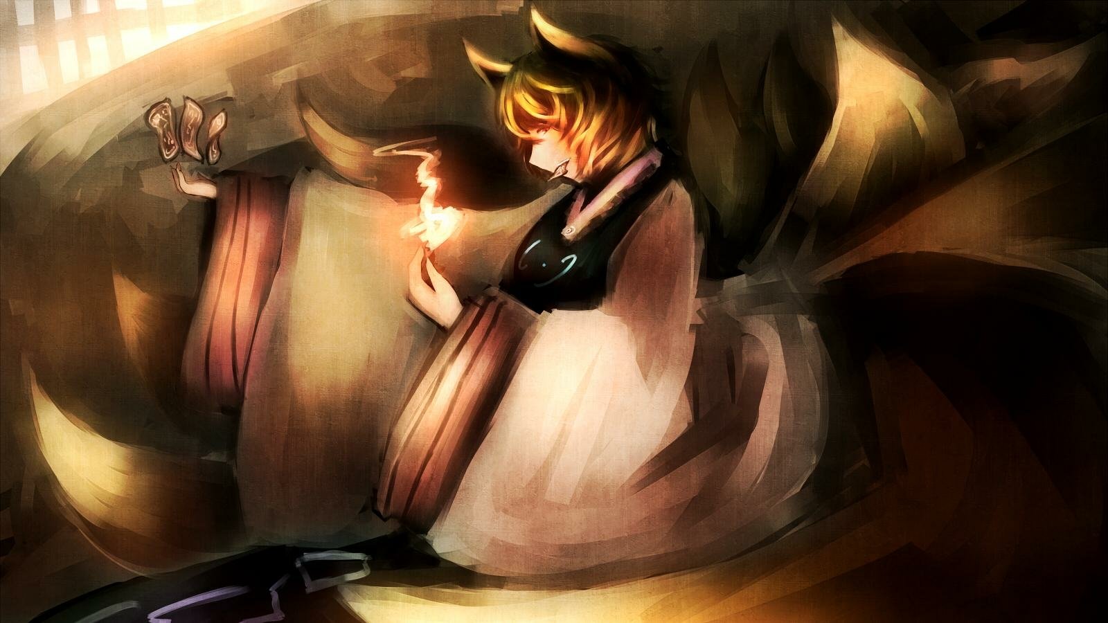 Ran Yakumo Anime Touhou Image