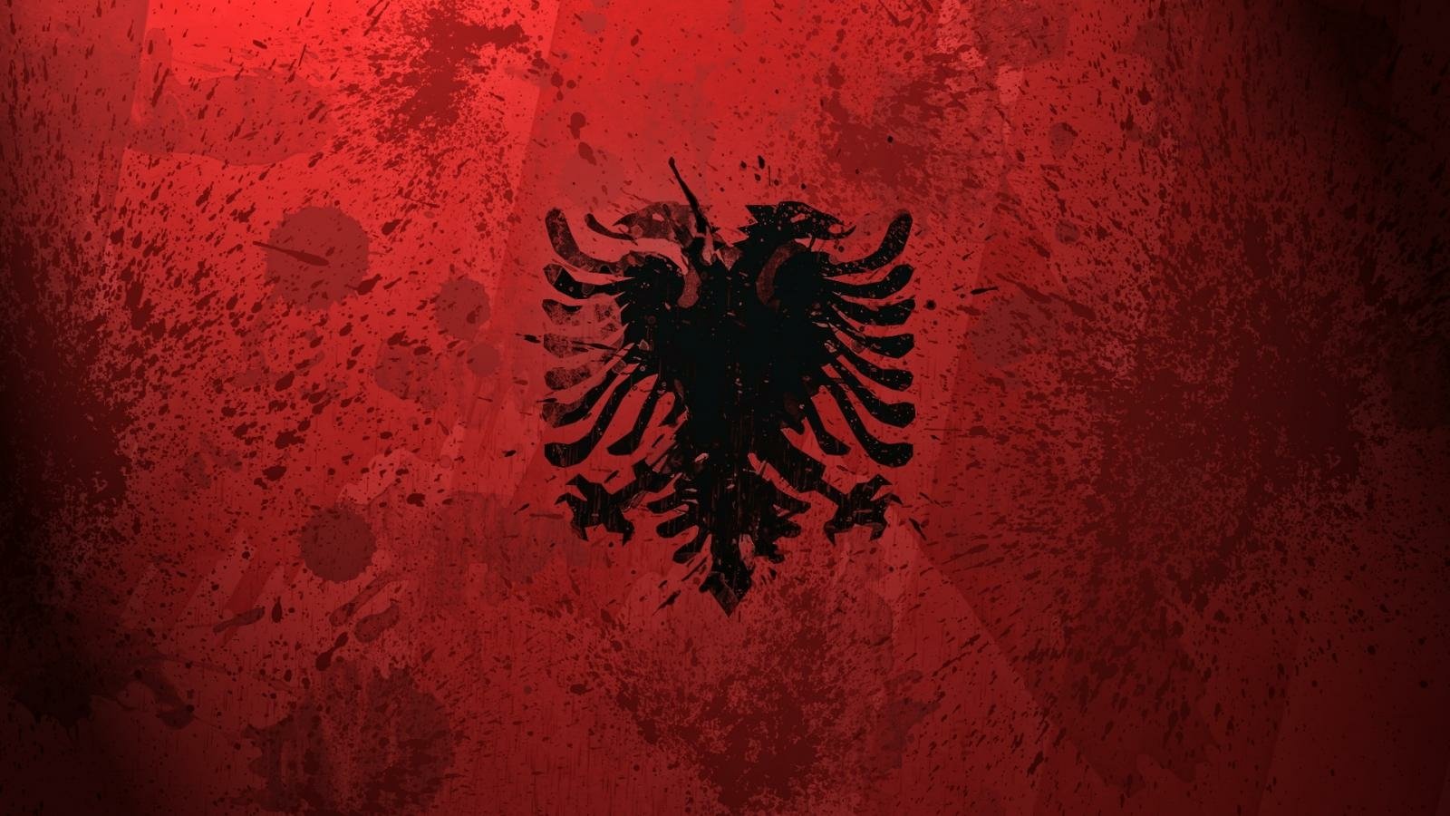 Misc flag of albania Image
