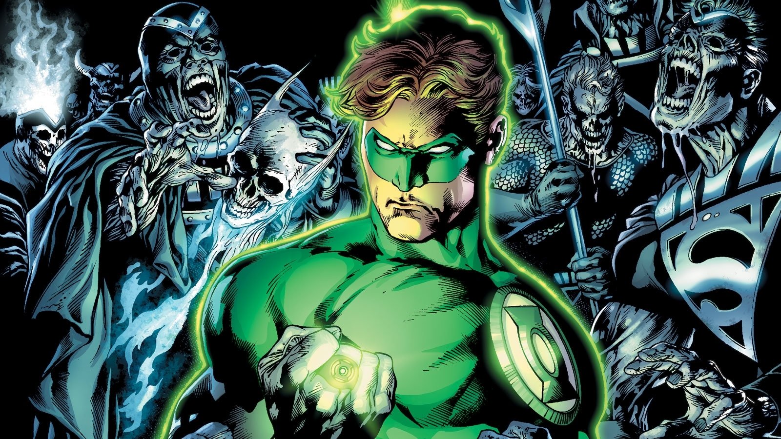Green Lantern Comic Blackest Night Image