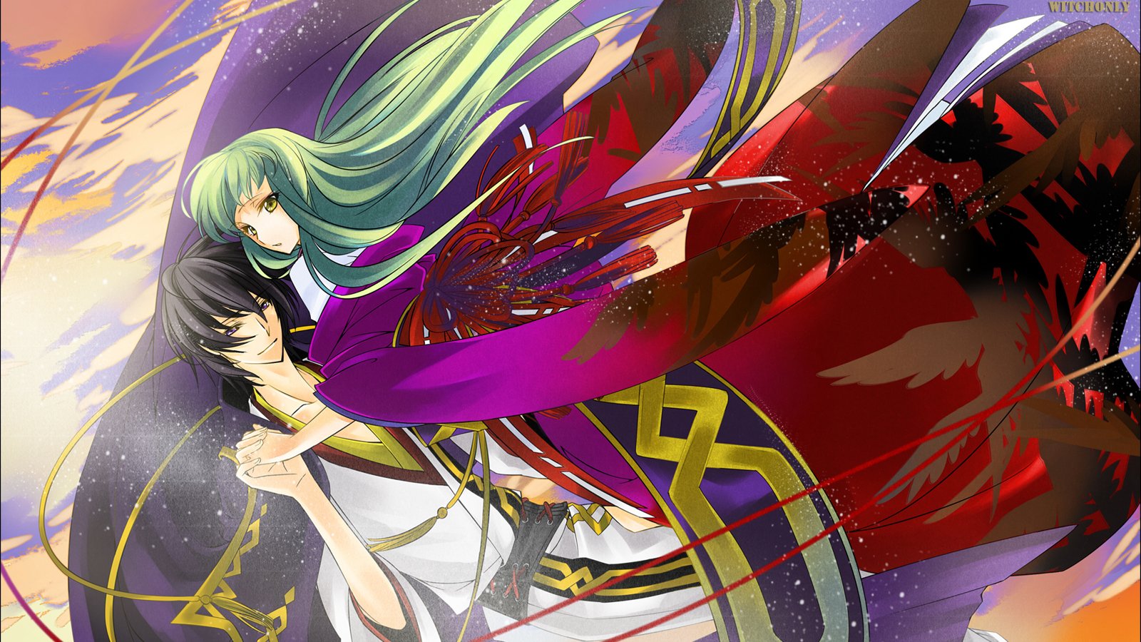 Download Lelouch Lamperouge C.C. (Code Geass) Anime Code Geass Image