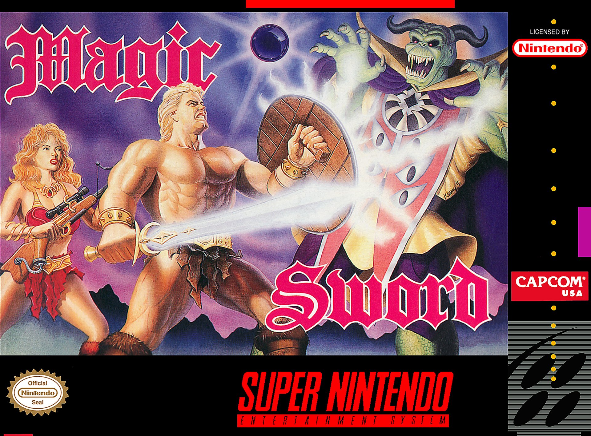 video game Magic Sword Image