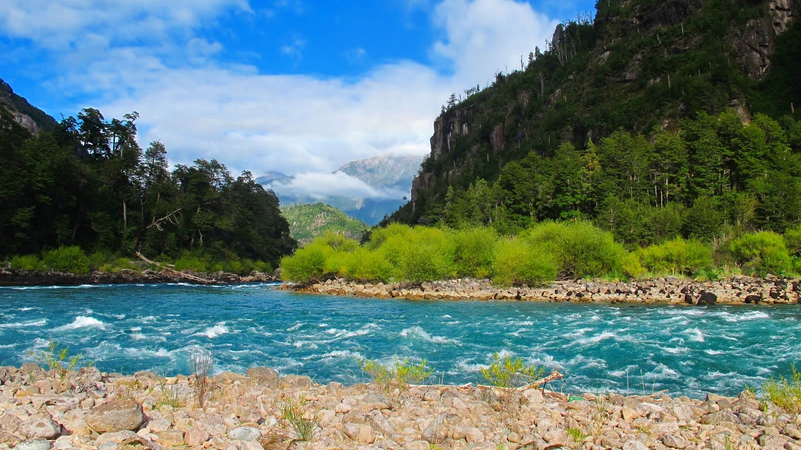 Futleufu River in Chile