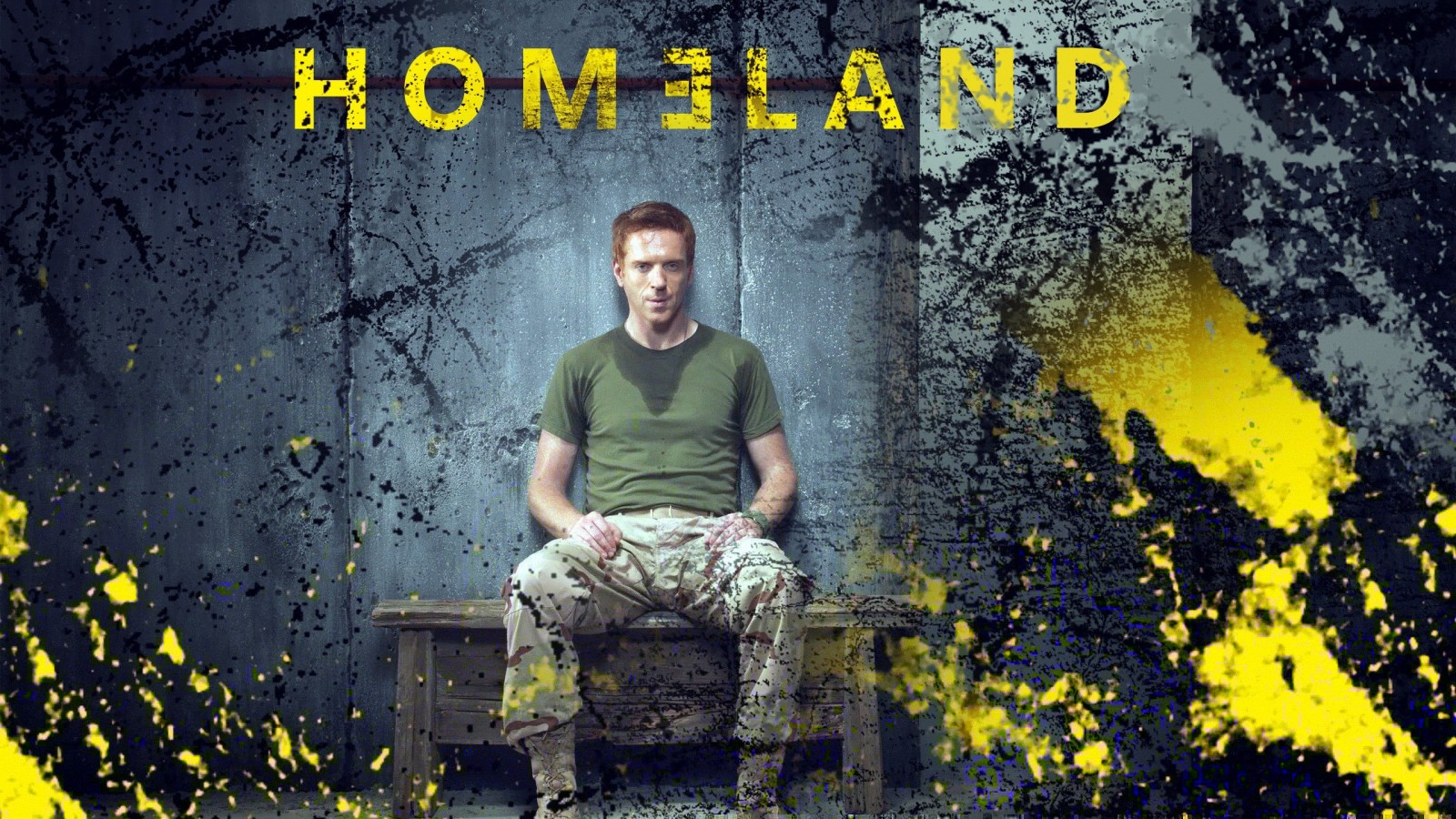 Damian Lewis as Nicholas Brody on Homeland
