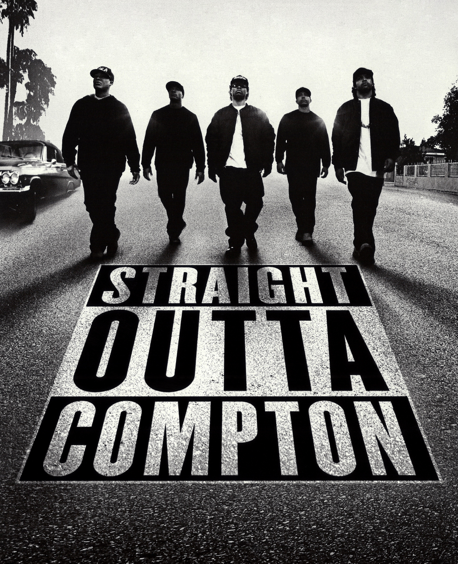 Straight Outta Compton (2015) - Blu-ray Steelbook Cover