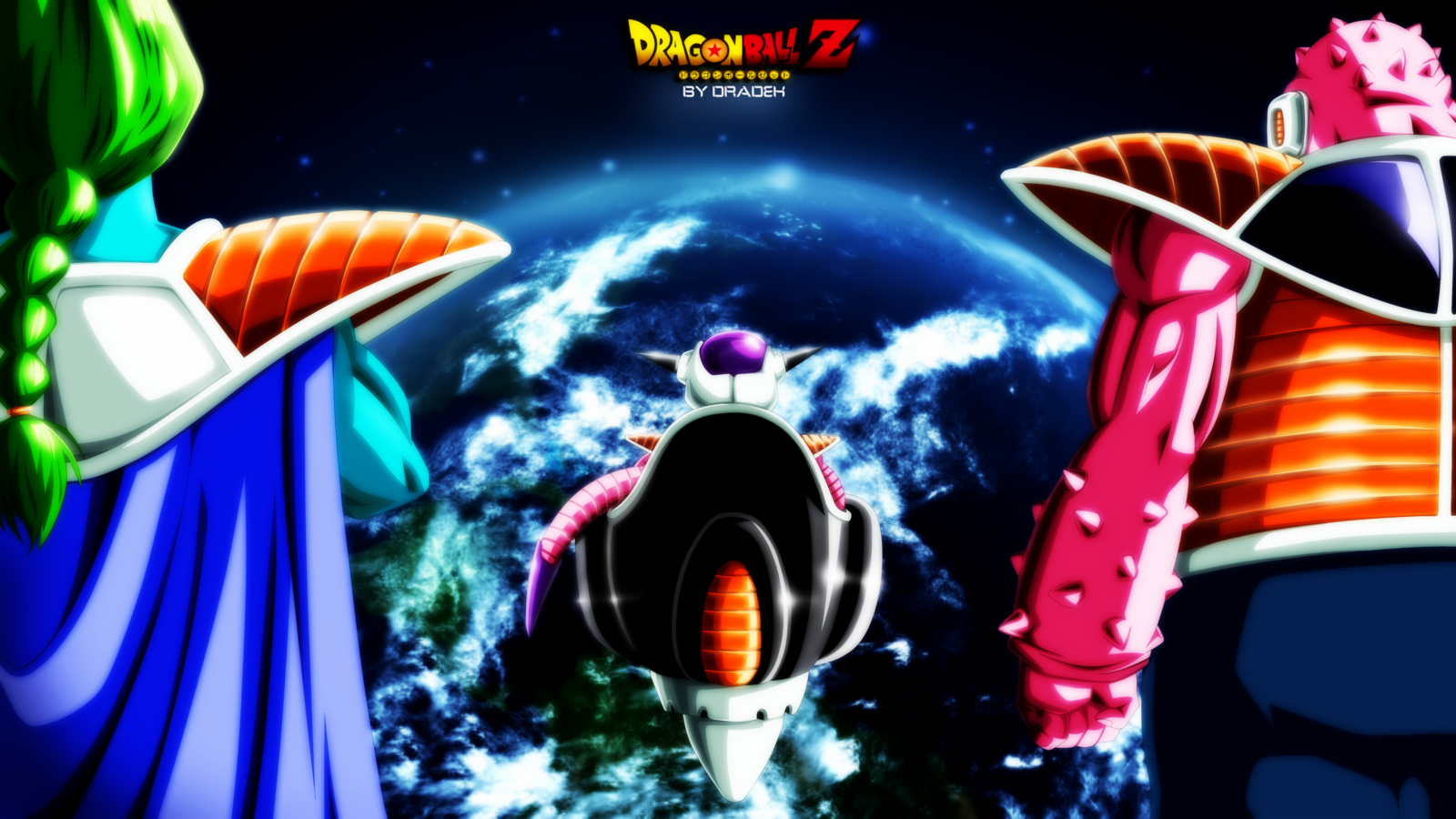  Freeza, Dodoria and Zarbon by DraDek