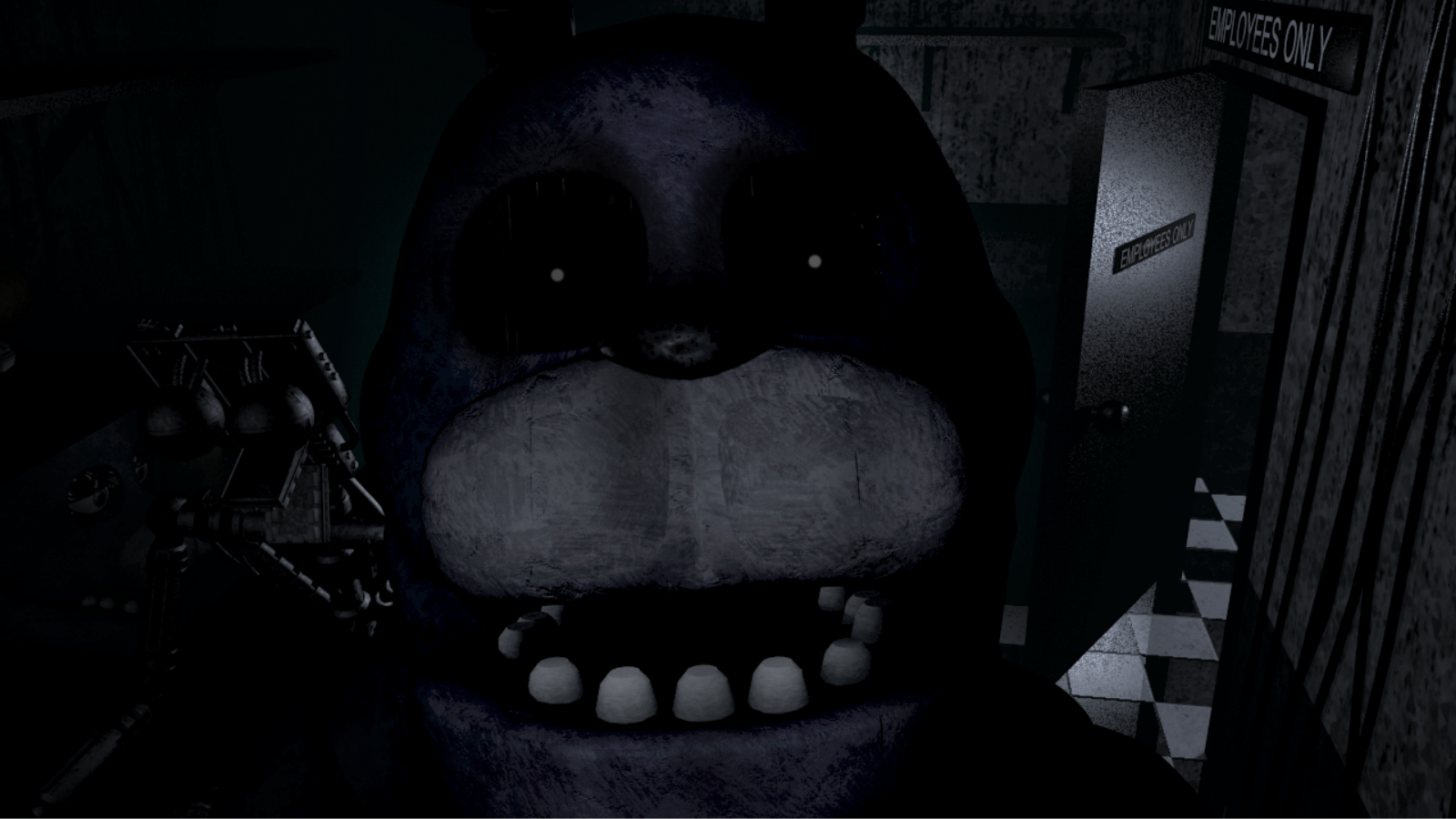 Alen abyss fnaf. Бонни на камере ФНАФ 1. Five Nights at Freddy's 1 Бонни. Мистер Бонни. Скример Олд Бонни.