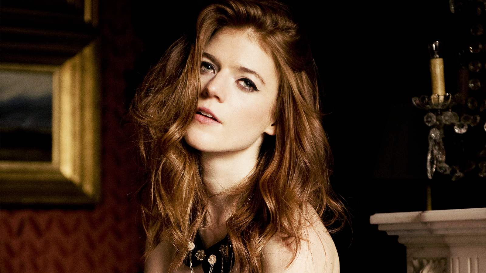 actress redhead Celebrity Rose Leslie Image