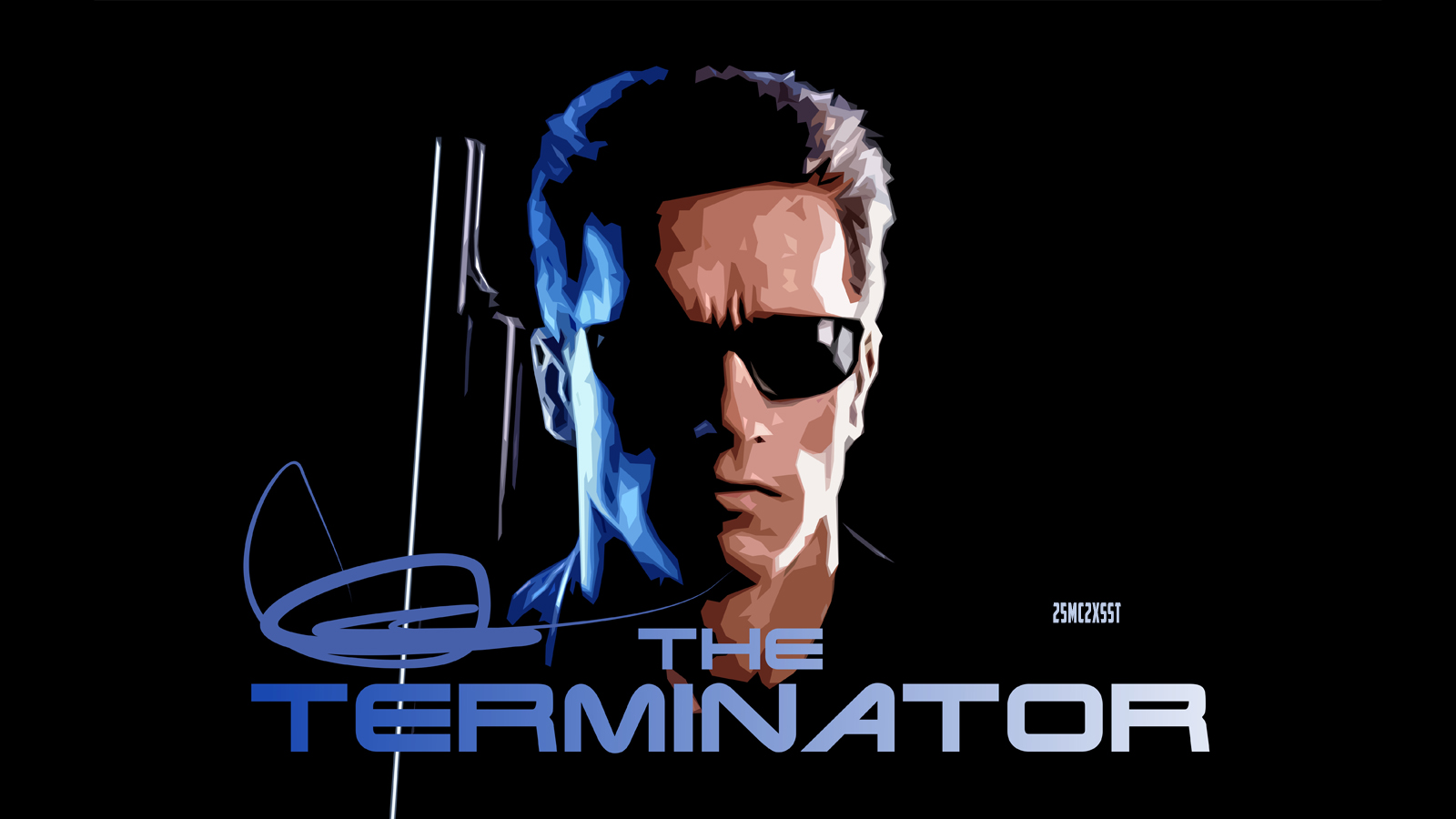 The Terminator: Arnold Schwarzenegger's Iconic Robot Role by zelko