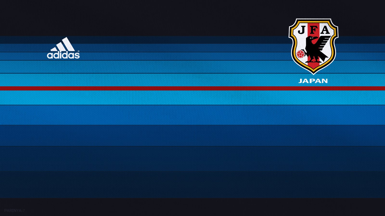 JAPAN Football 2016 Wallpaper by parinya7