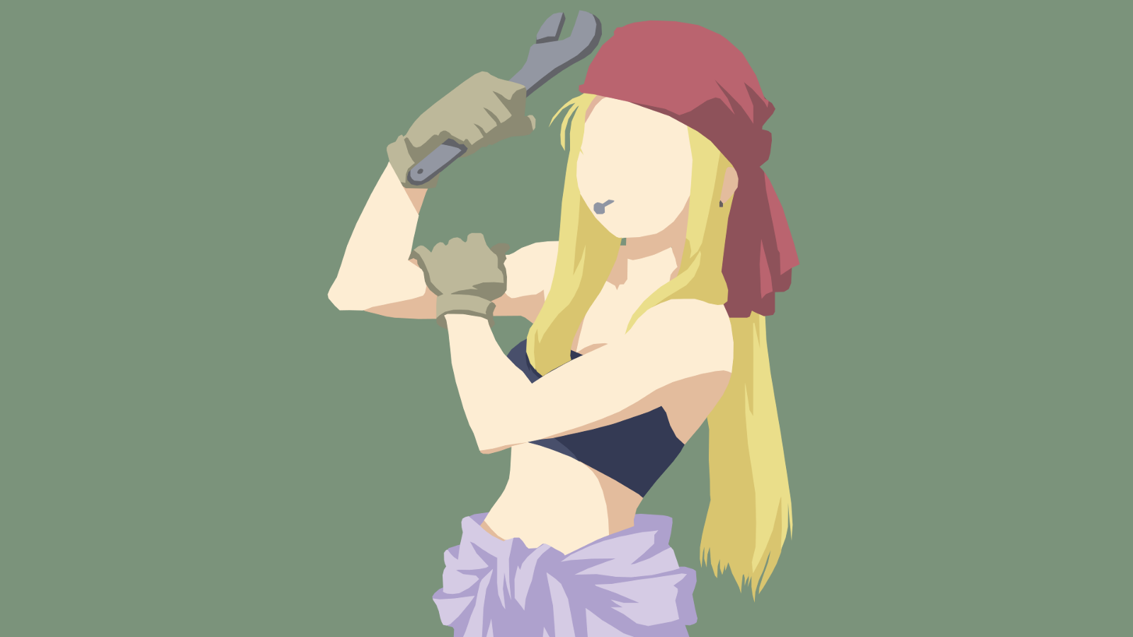  Fullmetal Alchemist Winry Rockbell Minimalist