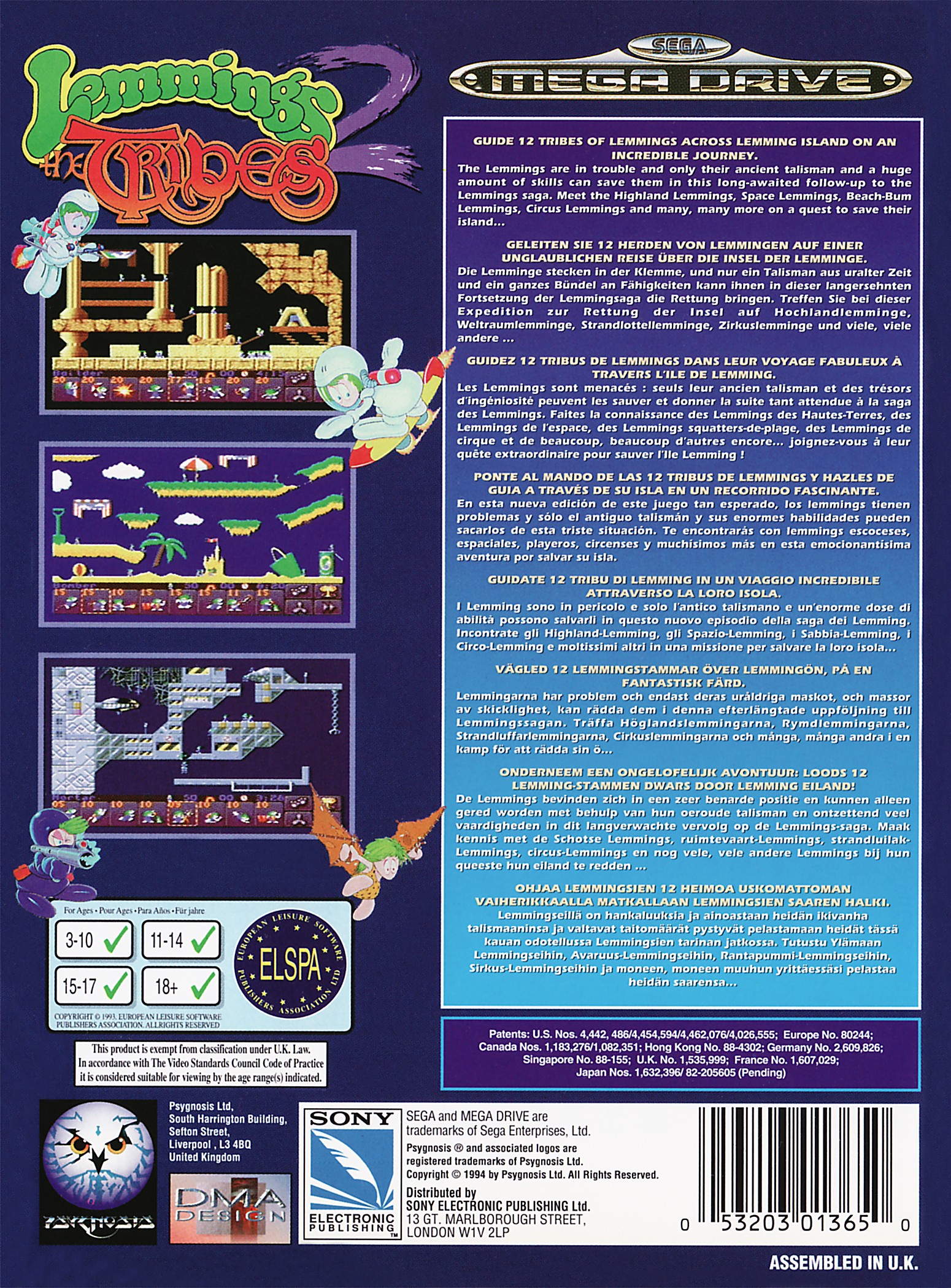 Lemmings 2: The Tribes Picture