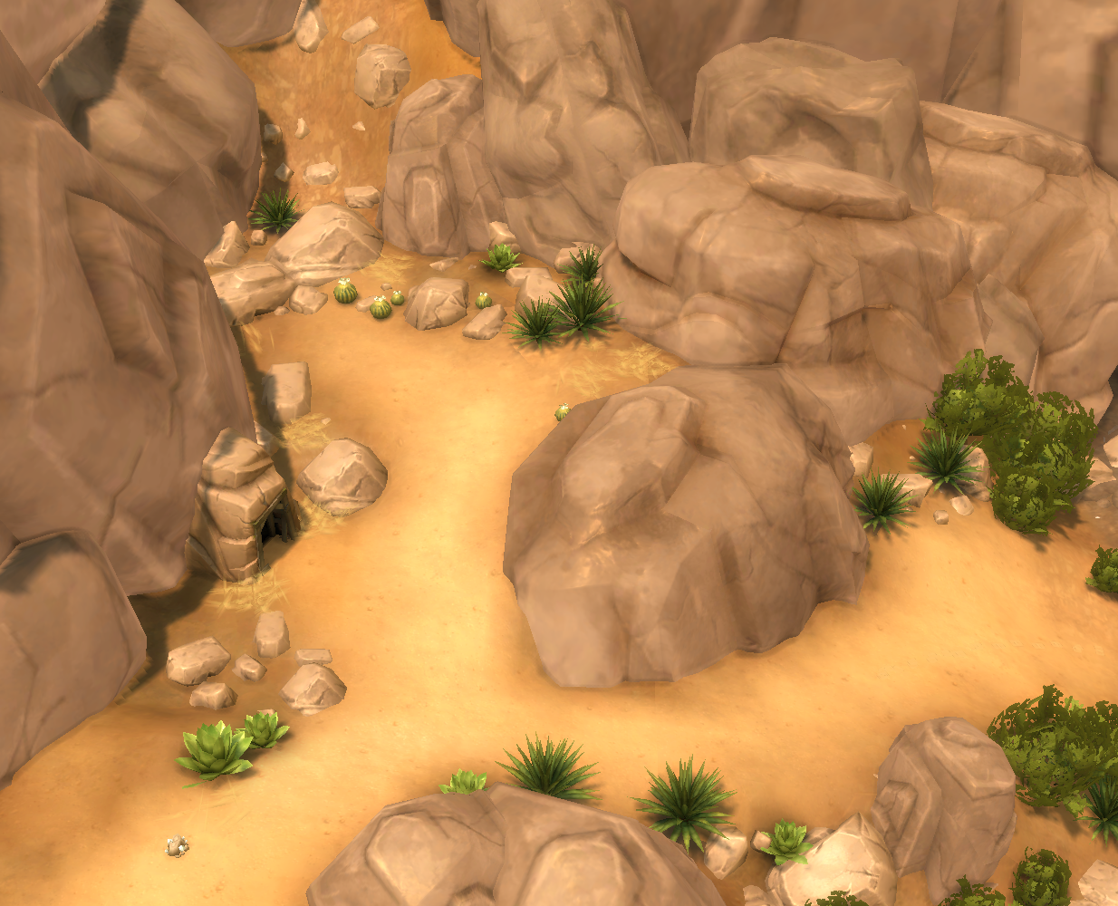 The Sims 4: Forgotten Grotto in Oasis Springs