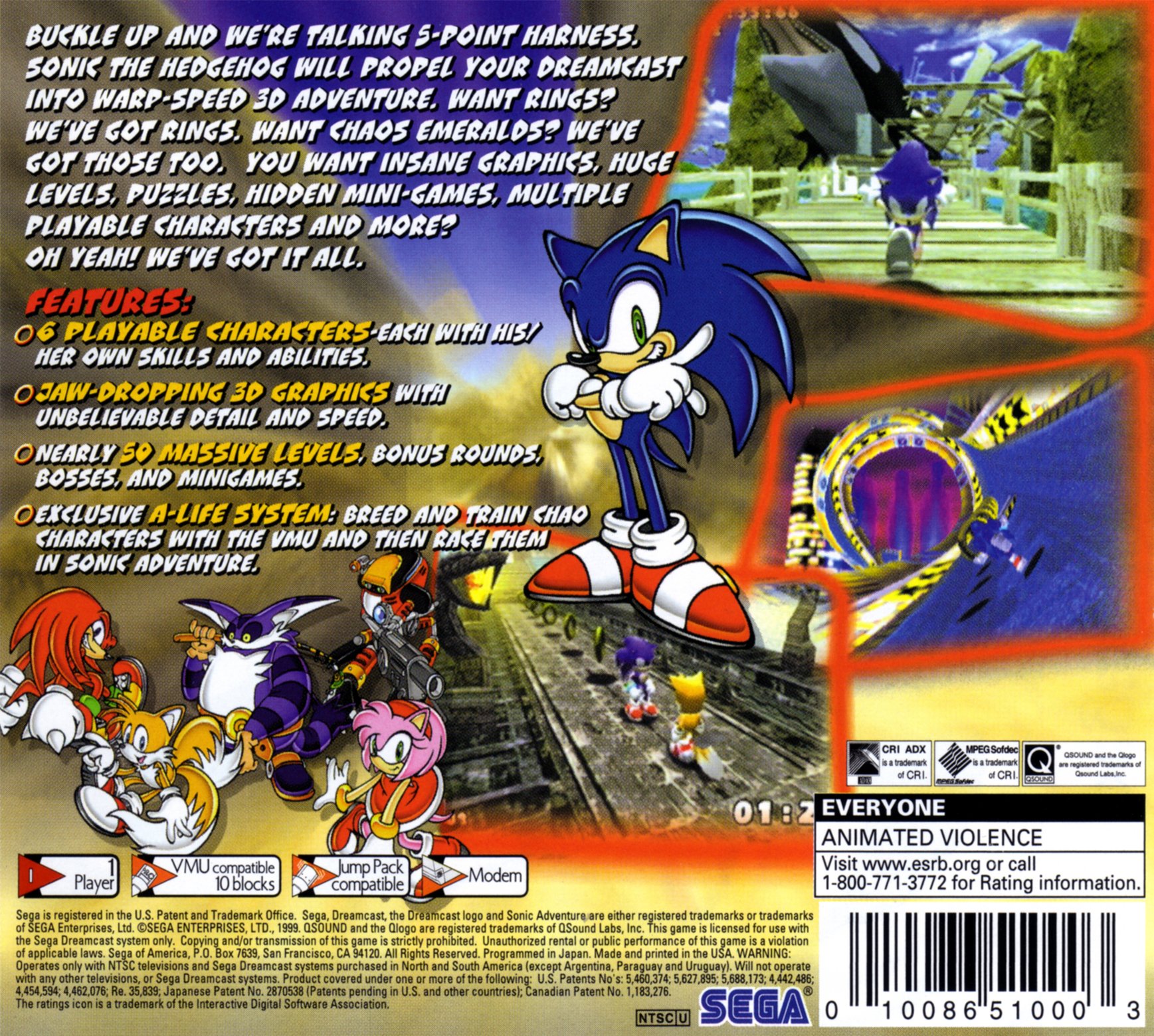 video game Sonic Adventure Image