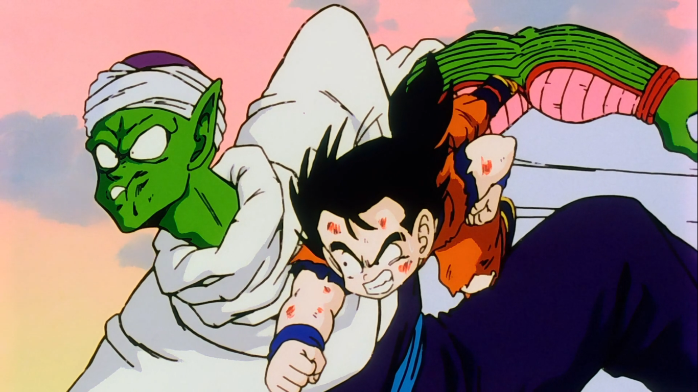 Gohan Punch Piccoro - Image Abyss