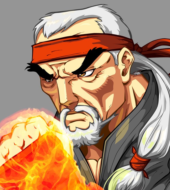 Sheng Long (Street FIghter) video game Super Street Fighter II Turbo HD Remix Image