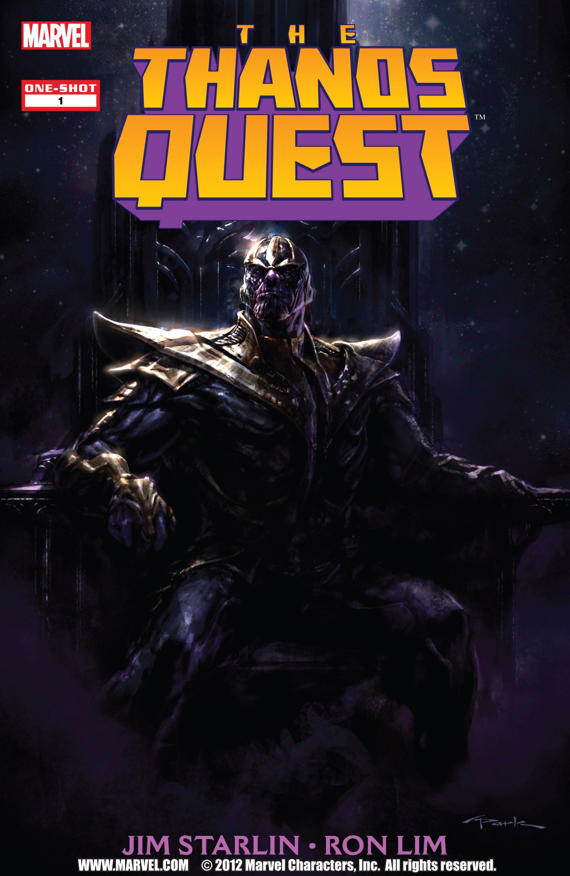 Comic The Thanos Quest Image