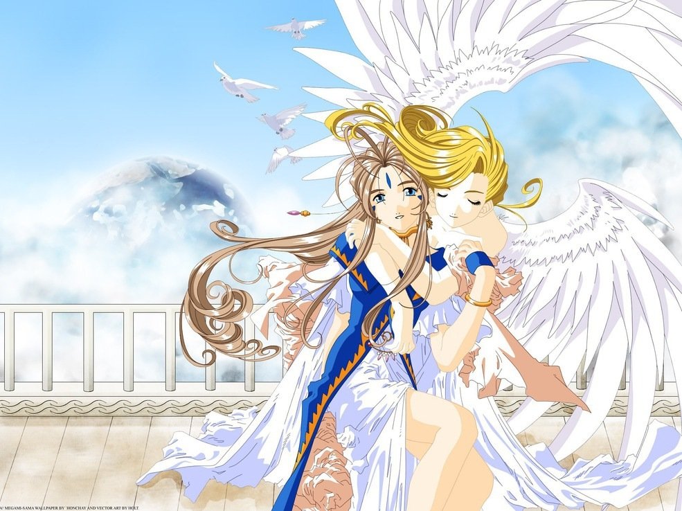 Download Angel Goddess Belldandy (Ah! My Goddess) Anime Ah! My Goddess Anime Angel Image
