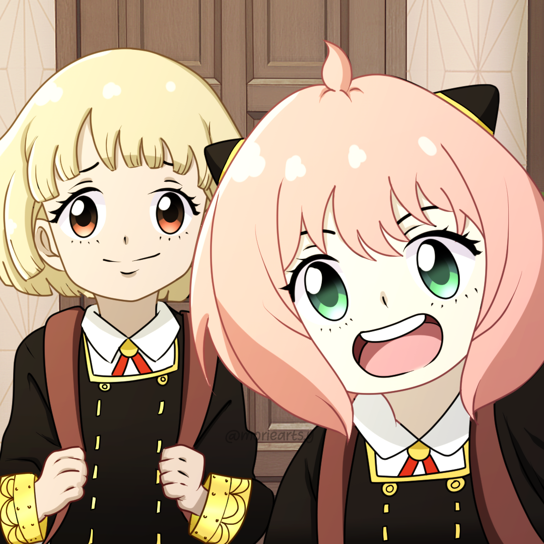Anya & Suika by MorieArts