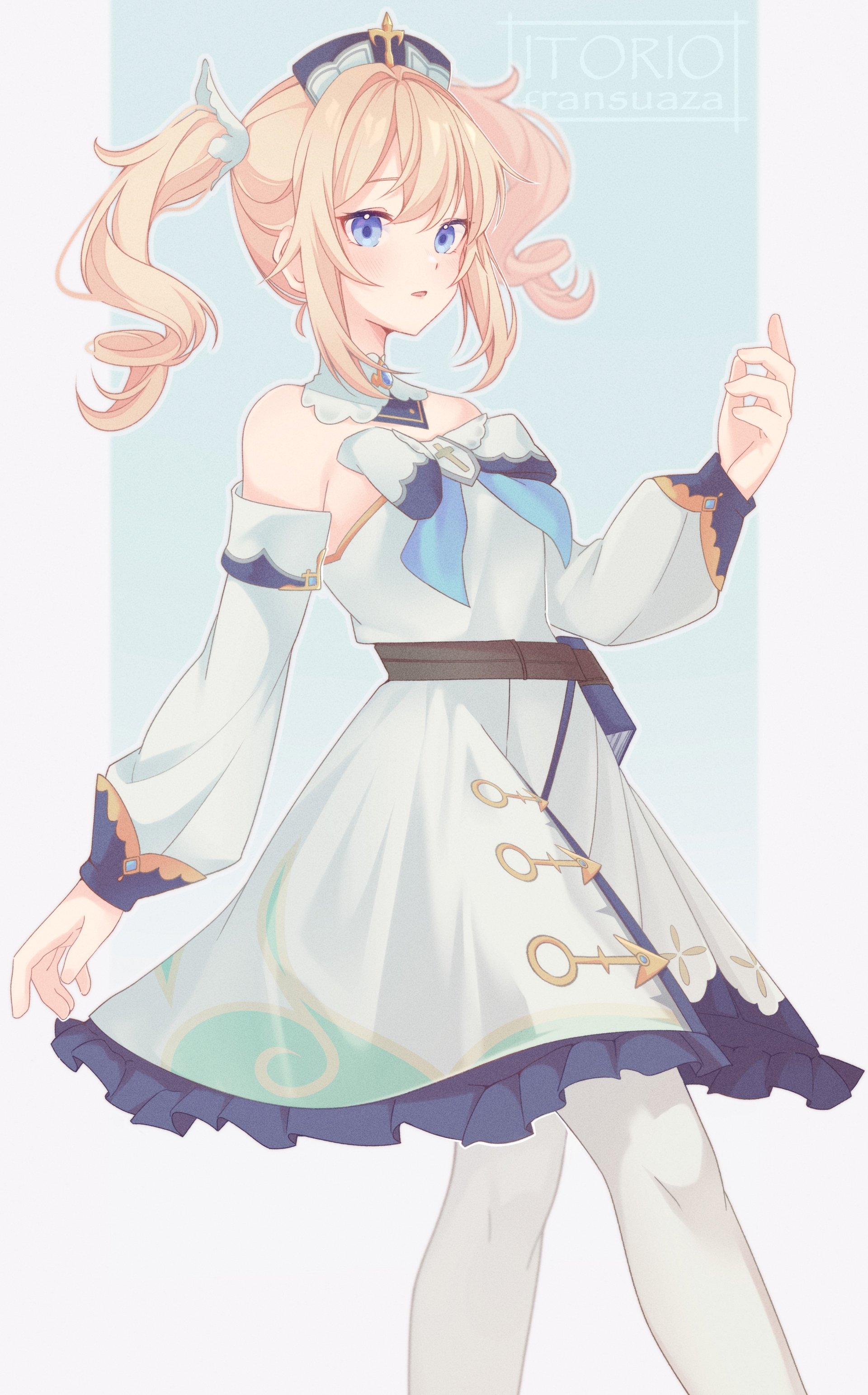  FanArt Genshin Impact - Barbara - Itorio Fransuaza