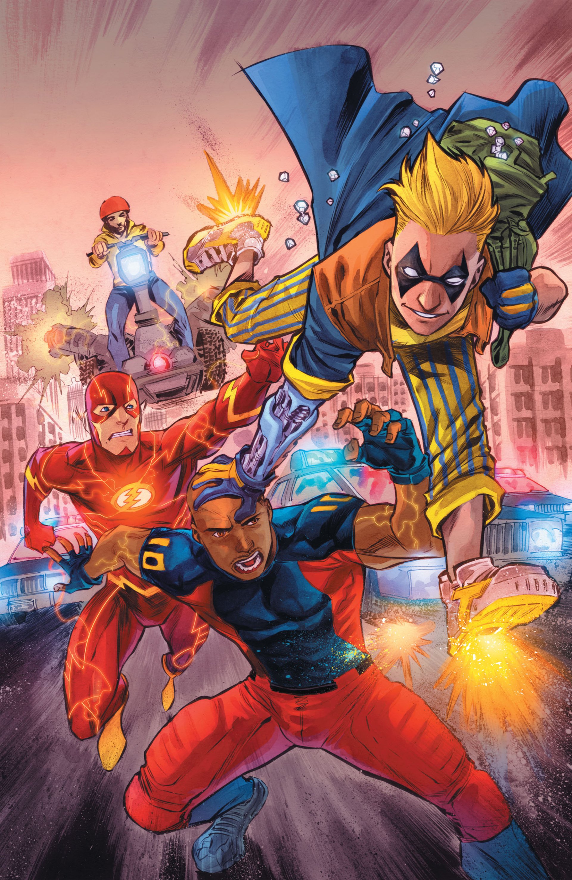 Comic Flash Image