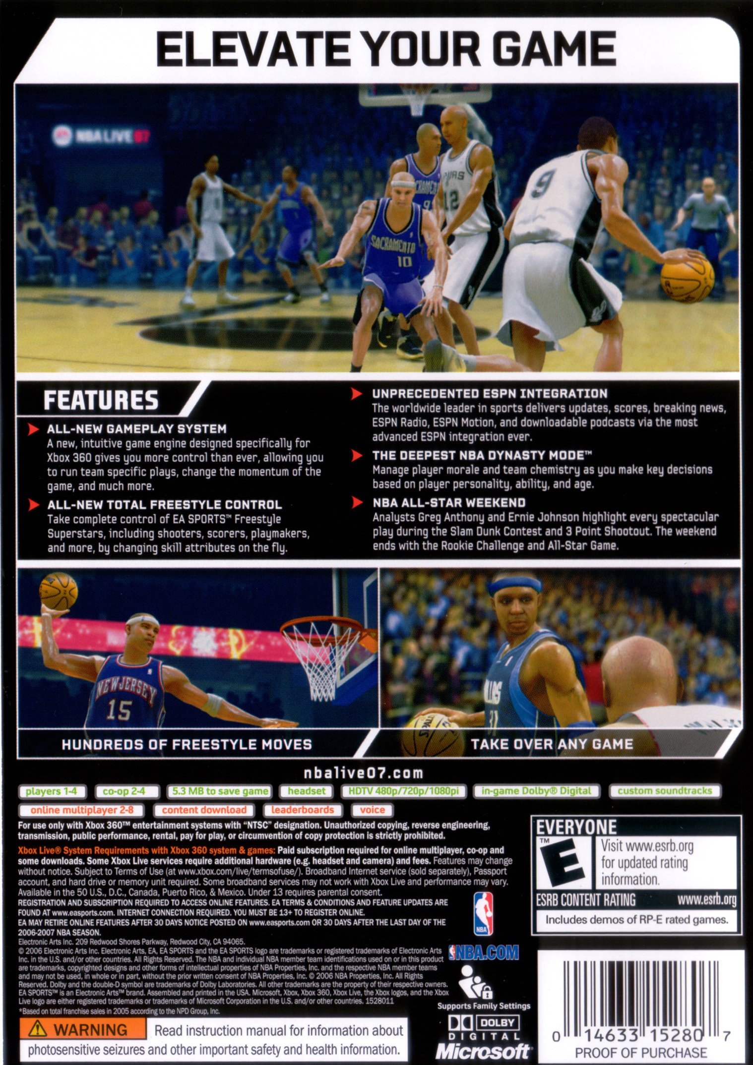 video game NBA Live 07 Image