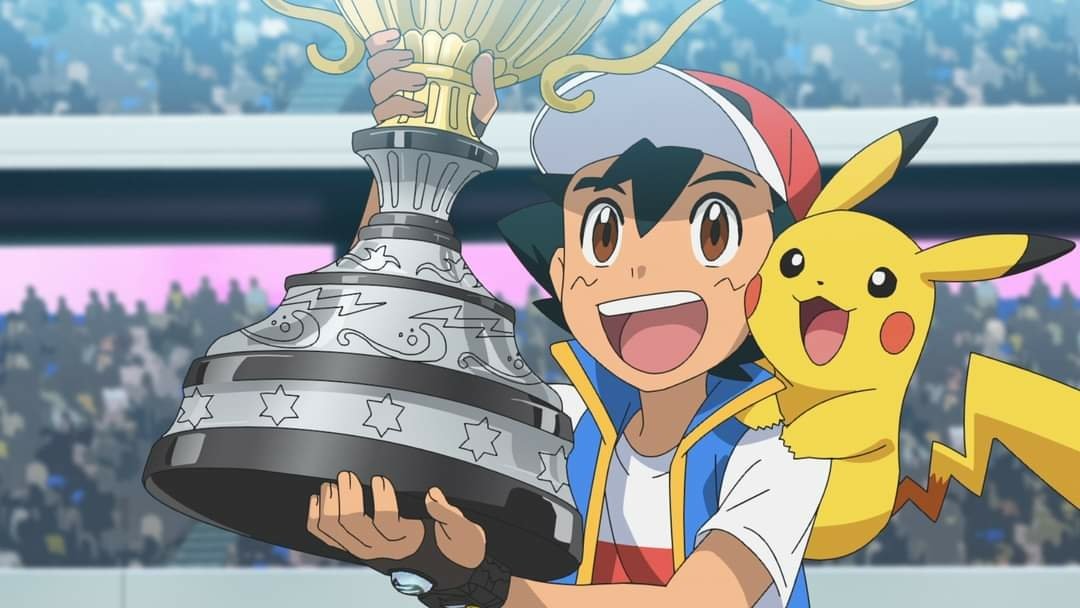  Ash and pikachu champions
