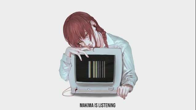  Makima is Listening - Chainsaw man [4k]