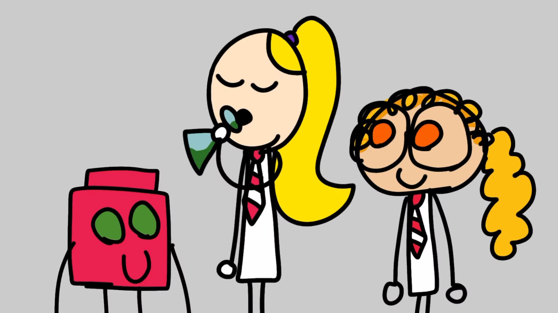  Charlotte Mills Drinking Potion with Emily Hamilton and Brooke Passingham by Kelvin Kibuuka