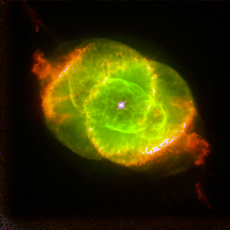 Nebulosa Ojo de Gato #1 - Foto by NASA J.P.Harrington and K.J.Borkowski University of Maryland