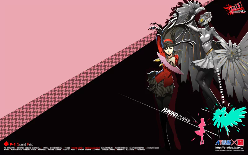 Yukiko Amagi video game Persona 4: Arena Image