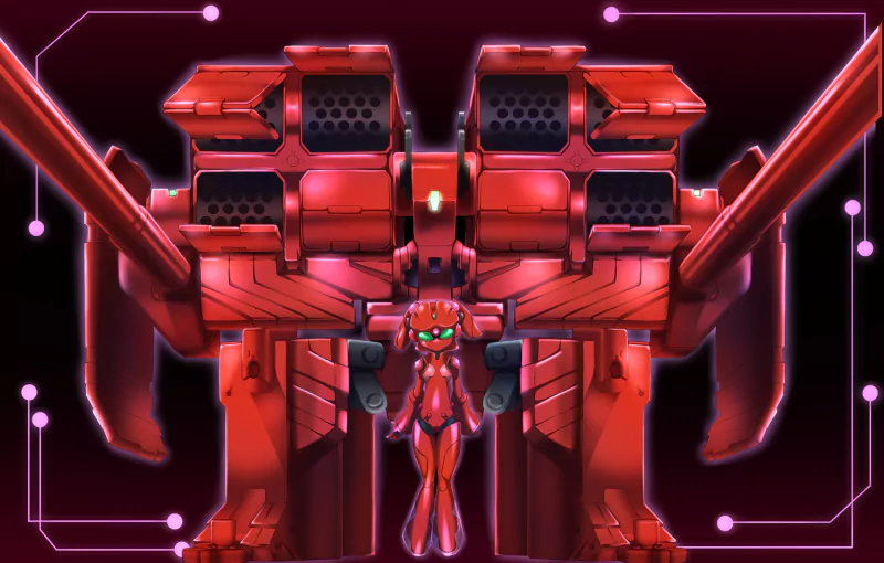 Yuniko Kouzuki Scarlet Rain Anime Accel World Image