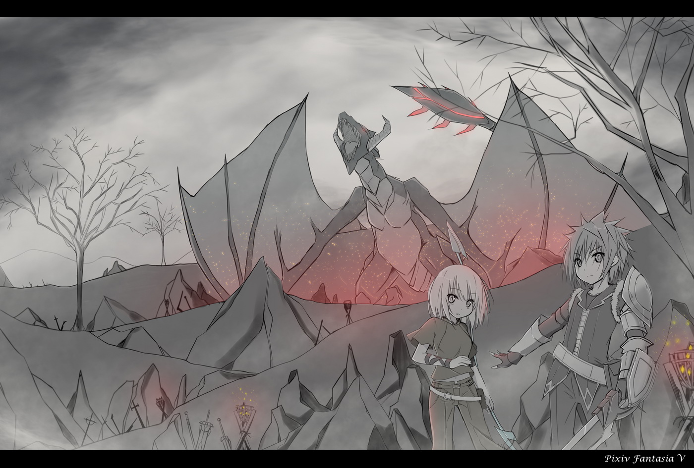 View, Download, Rate, and Comment on this Pixiv Fantasia Image 