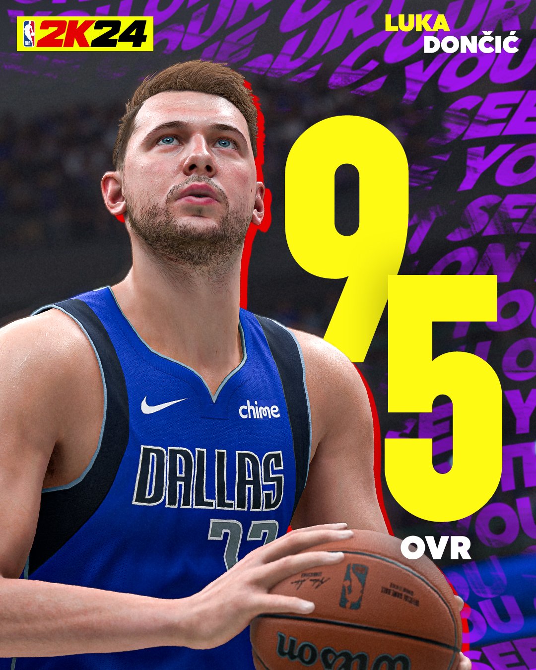 Download Luka Dončić Video Game NBA 2K24 Image