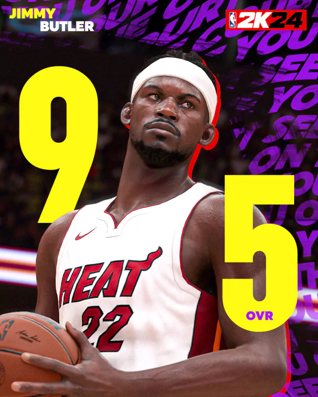  Jimmy Butler NBA 2K24 Rating Image