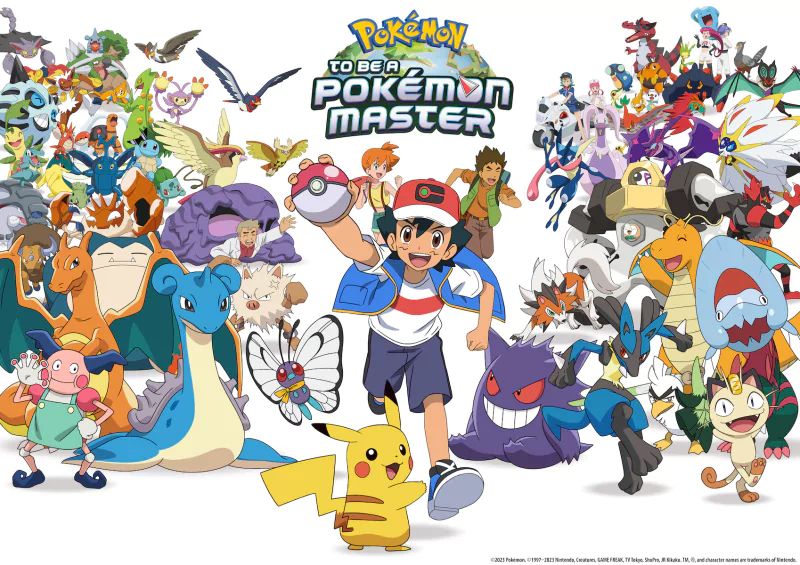 Ash Ketchum Brock (Pokémon) Misty (Pokémon) Anime Pokémon Ultimate Journeys: The Series Image