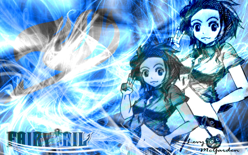 Levy McGarden Anime Fairy Tail Image