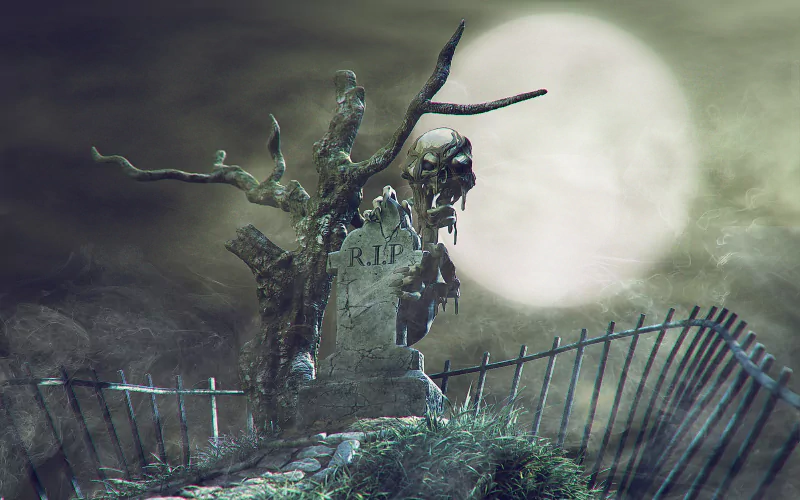 dark grave Image