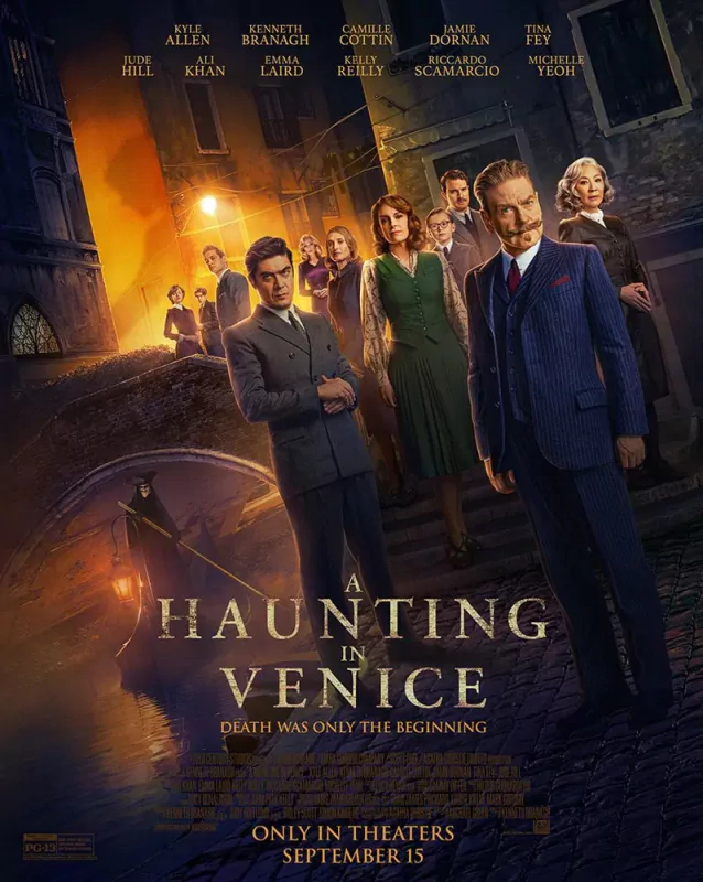  A Haunting in Venice Key Art Banner Image