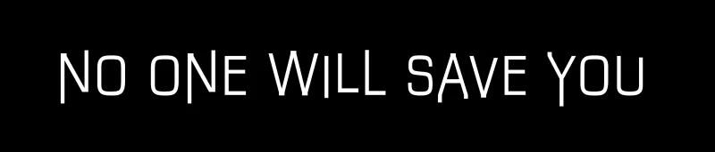  No One Will Save You Logo Image